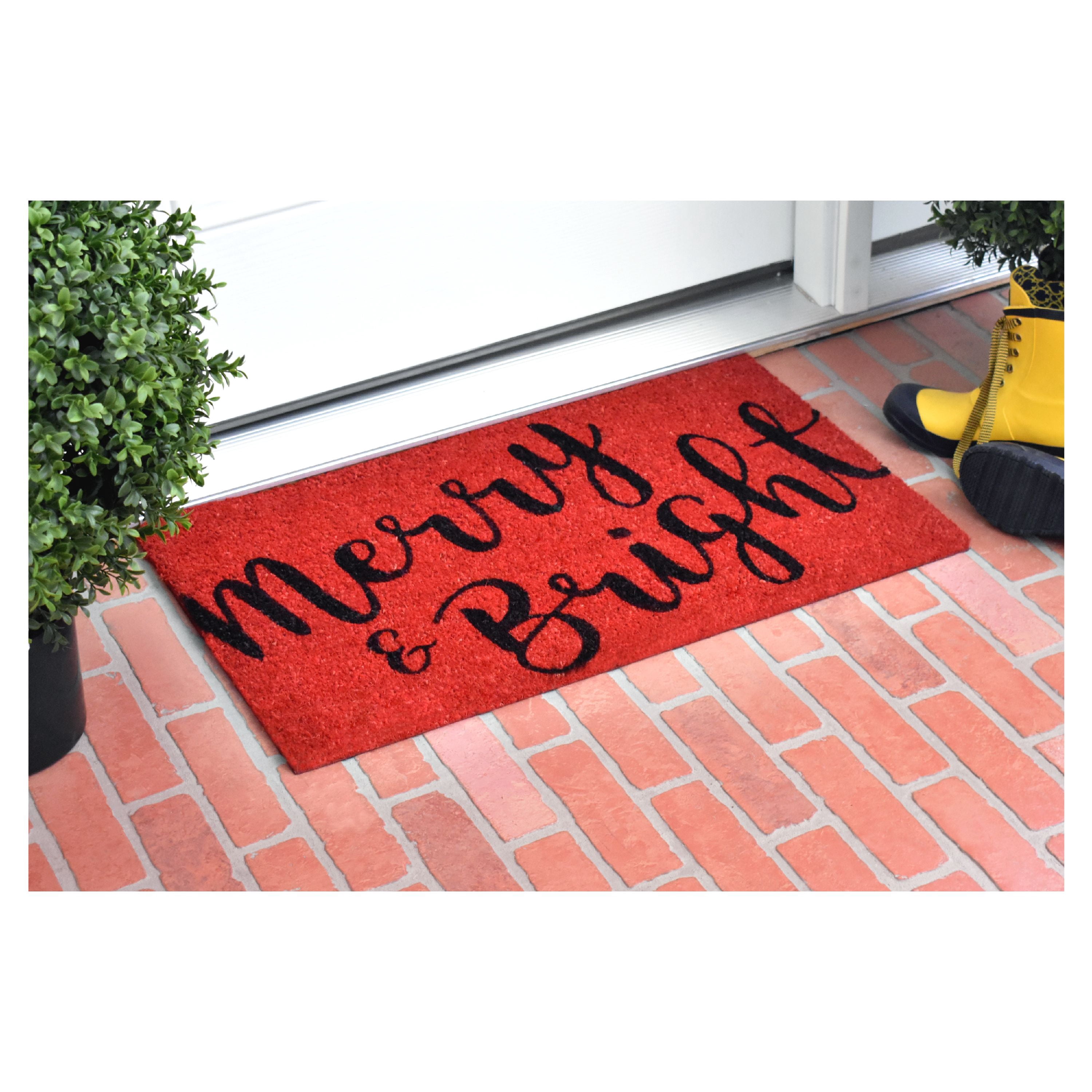 Calloway Mills Merry & Bright Outdoor Doormat, 24" x 36"