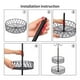 thumbnail image 4 of Organizadores Cocina 2 Niveles De Frutas Cesta Negro, 4 of 4