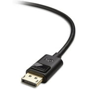 Cable Matters Mini DisplayPort to DisplayPort Cable (DisplayPort to Mini DisplayPort 1.4 Cable) with 8K 60Hz Video Resolution and HDR in Black 6 Feet - Thunderbolt and Thunderbolt 2 Port Compatible