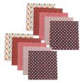 thumbnail image 2 of 10Pcs Cotton Fabric Sheet Patterned Fabric Sheet Decorative Quilting Fabric Quilting Sheet, 2 of 5