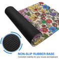 thumbnail image 6 of Long Mouse Pads for Desk,Pioneer Flower Floral Print Pattern Desk Mats on Top Of Desks, Desk Mouse Pad Extra Large with 3mm Non-Slip Base and Stitched Edge for Gaming,Office,Work,Home 31.5"x11.8", 6 of 6