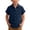 Navy, variant on hotojiny Toddler Girls Button down Shirts Kids Short Sleeve Plain Boys Top Lightweight Collared Beach Travel Blouse for 3-14 Years