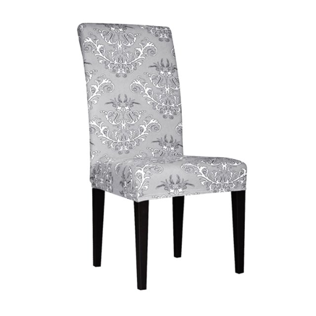 CAROOTU Housse de Chaise Imprimée Stretch Couverture de Siège à Domicile Universel Simple Hôtel Restaurant