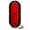 Red, variant on 4pc 6" Oval White Surface Mount LED RV Trailer Tail Lights Reverse Back Up IP67