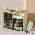 thumbnail image 6 of Stylish Makeup Tool Storage Jewelry Organiser Multilayer Cosmetic Holder for Beauty Enthusiasts, 6 of 18