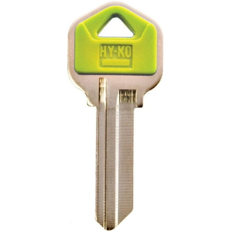 UPC 029069708641 product image for Hy-Ko 13005KW1PY Key Blank with Yellow Plastic Head | upcitemdb.com