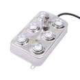 thumbnail image 4 of 110v 6-Head Ultrasonic Mist Maker Fogger Humidifier Waterproof for Aquarium Mist Machine Aquarium 6 Ultrasonic Mist Maker Fogger Water Fountain 1.7MHz, 4 of 12