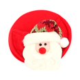 thumbnail image 1 of Gibobby Manteles Individuales Decoraciones navideñas redondas para el con patrón lindo absorbente (C, One Size), 1 of 4