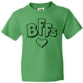 thumbnail image 3 of Inktastic BFFs- best friends forever heart Youth T-Shirt, 3 of 5