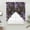 Brown, variant on Purple Flowers Swag Curtains for Kitchen/Bedroom/Living Room, Butterfly Spring Floral Checkered Farmhouse Scalloped Curtains 63 Inch Long, Window Swag Topper Curtains Valances 2 Panels Set 36"x63"