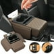 thumbnail image 1 of Reposabrazos para coche con tres funciones: elevación de reposabrazos, almacenamiento de pañuelos y almohadilla de codo con café, 1 of 4