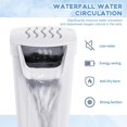 thumbnail image 4 of Moonorange Aquarium Power Filter(3.5W), Turtle Tank Filter, Silent Low-Water Filter for Small Fish Tank, Reptile Tank Up to 15Gallon, with 4pcs Cartridges.(White), 4 of 7