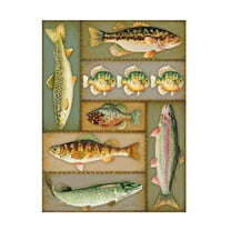 Trademark Fine Art 'Wilderness Lodge 22' Canvas Art by Jean Plout