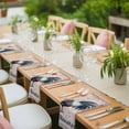 thumbnail image 4 of Early Rooster Cloth Napkins, Pink Spring Farmhouse Leaves Burlap Washable and Reusable Dinner Napkins Set of 8, Table Napkin for Kitchen Party Birthday Wedding Hotel Housewarming 20"x20", 4 of 9