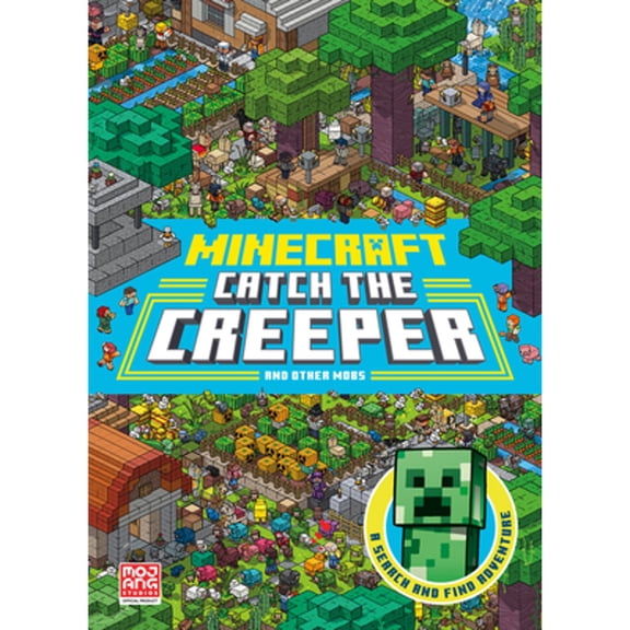 Pre-Owned Minecraft Catch the Creeper and Other Mobs: A Search and Find Adventure (Paperback) by Mojang AB