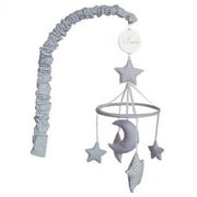 Seed Sprout Stars and Moon Mobile - Blue