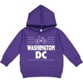 thumbnail image 2 of Inktastic Washington Dc Biking Toddler Hoodie, 2 of 4