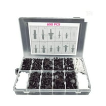 690Pcs Car Plastic Rivets Fasteners Fit for GM Ford Toyota Honda Chrysler Fits select: 2014 CHEVROLET SILVERADO K1500, 2015-2017 CHEVROLET SILVERADO C1500 LTZ