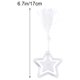 thumbnail image 2 of Raindrops 10Ud Marcadores De Página Metálicos En De Estrella Con Borla Para Graduación Plata, 2 of 8