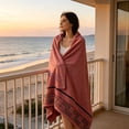 thumbnail image 6 of Bath Towels, Oversized 100% Cotton Towel for Adults, Highly Absorbent Quick-Dry Bath Sheet, Extra Large Shower Towel for Home and Gym, Soft Daily Use Towel 70x140cm for Unisex, 6 of 8