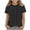 Black, variant on Khunlpohl Girls Polka Dots Short Sleeve Tops 3-12 Years Spring Summer Casual Crew Neck Cute Shirts Printed Tshirts
