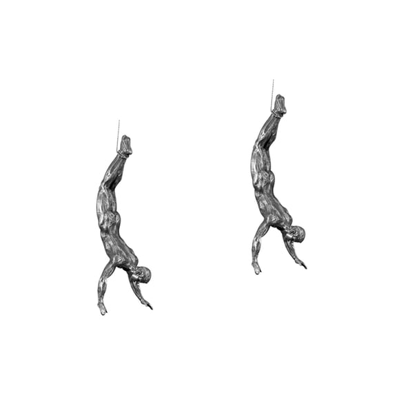 2 PCS Heart Wall Decor Living Room Decorations for Bungee Jumping