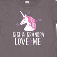 thumbnail image 4 of Inktastic Gigi and Grandpa Love Me Unicorn Grandchild Girls Toddler T-Shirt, 4 of 5