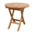 thumbnail image 2 of Bahama 20" Mini Side Round Folding Table, 2 of 2