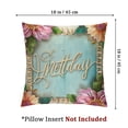 thumbnail image 4 of nygtbtfer  Happy Mothers Day Throw Pillow Covers Set of 2 Decorative Floral Cushion Cases Home Decorations Indoor for Bed Sofa  White, 4 of 7