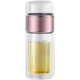 thumbnail image 5 of Infusor de té de vidrio a prueba de fugas, botella separadora de agua para hojas sueltas de 250 ml, 5 of 7