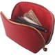 thumbnail image 4 of Bolsa de cosméticos de viaje pequeña, bolsa de maquillaje portátil, bolsa de maquillaje de cuero PU para mujer, 4 of 5