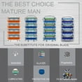 thumbnail image 5 of 16 Pcs Lames de Rasoir 5 Couches Cassettes de Rasage Compatibles Gillette Fusion 5 Étui pour Hommes, 5 of 5
