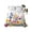 Multicolor, variant on Twin Size Flat Sheet Only, Spring Floral Soft Brushed Microfiber Bed Sheets, Summer Watercolor Botanical Colorful Hotel Quality Breathable Bedding Top Sheet, Easy Care, 66"x96"