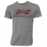 Budweiser 27194L Lined Bow Logo Pop Top T-Shirt, Large