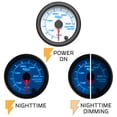thumbnail image 5 of GlowShift | White 7 Color Series Water Temperature Gauge for Cars and Trucks, 5 of 6
