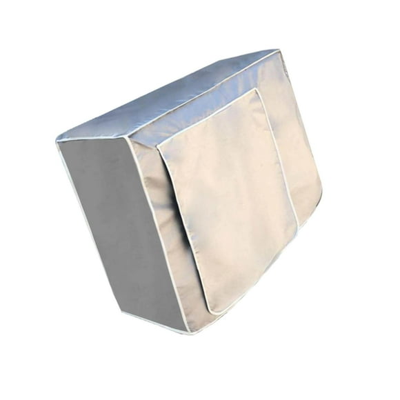 Air Conditioner Cover for Outside Unit Anti Mini Split System Snow Overcover Silver 3P