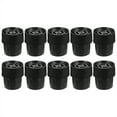 thumbnail image 1 of Miangastore Noise Reduction Trampoline Non-Slip Mat Black 10Pcs 4X3.8In, 1 of 8