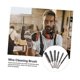 thumbnail image 2 of 12 Pcs Pipe Brush Hair Brush Round Wire Hair Brush Pipe Cleaner Brush 9mm Cleaning Brush Bore Brush, 2 of 5