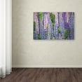 thumbnail image 4 of Trademark Fine Art Cora Niele Blue Pink Lupine Field Canvas Wall Art - 12x19, 4 of 4