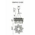 thumbnail image 2 of CWI Lighting Anita 12 Light Transitional Metal Chandelier in Gold, 2 of 6