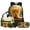 Cute Cat, variant on Psesaysky Garden Puppy Dog Backpack And Lunch Box Set 3 Piece School Bag for Girls Boys Kawaii 17 Inch Bookbag Kindergarten Elementary School Backpacks for Travel Hiking Camping