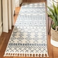 thumbnail image 5 of SAFAVIEH Kasbah Kiaran Geometric Aztec Area Rug, Grey/Ivory, 4' x 6', 5 of 5