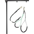thumbnail image 2 of Pet Grooming Support System, Foldable Pet Grooming Arm with Clamp, Height Adjustment up to 35 Inch, Includes Large Loops & No-Sit Haunch Holder, Perfect for Small to Medium Pets, 2 of 7