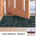thumbnail image 3 of Math Equations Atomic Symbols Neon Pattern Door Rugs,Washable Non Slip Door Mats Indoor,Decorative Door Mats,Entry Mat Indoor for Entrance,Bedroom,Kitchen,Bathroom,17"x30", 3 of 6