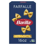 Barilla Classic Non-GMO, Kosher Certified Farfalle Pasta, 16 oz