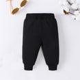 thumbnail image 7 of Huowey Newborn Waist Printed Letters Baby Boy In The Autumn Fashion Leggings Handsome Black Pants Trousers Holiday Dailywear, 0-3 M, 7 of 7