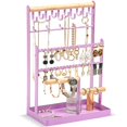 thumbnail image 1 of Soporte Organizador de Joyas ProCase de 6 Niveles 20x12x34 cm Morado, 1 of 8