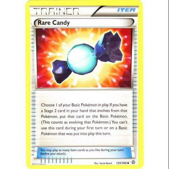 Pokemon Primal Clash Uncommon Rare Candy #135