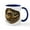 White/Navy Inside, variant on CafePress - Southern Hognose Snake Mug - 11 oz Ceramic Mug - Novelty Coffee Tea Cup