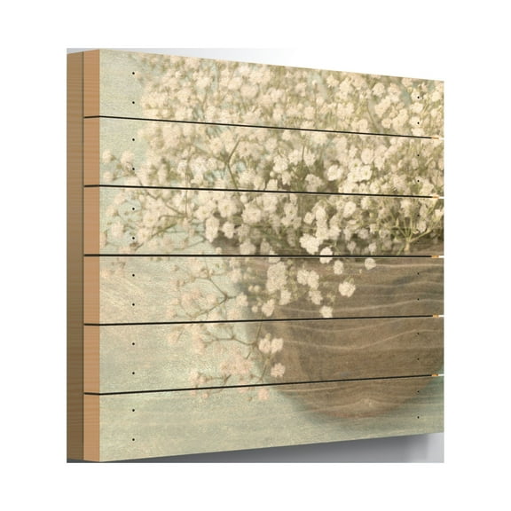 Brushstone Irish Pot with Lace